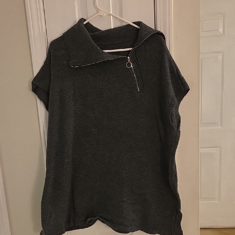 SHEIN Charcoal Cowl Neck Sweater